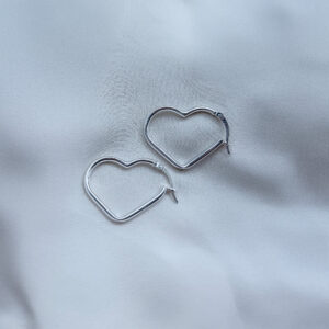 ARGOLLA FORMA DE CORAZON GRANDE