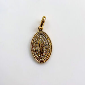 DIJE VIRGEN DE GUADALUPE BAÑO DE ORO MEDIANA