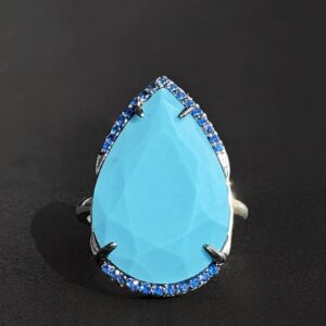 ANILLO DE FORMA DE GOTA