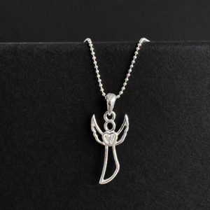 ANGEL CON CORAZON DE ZIRCON